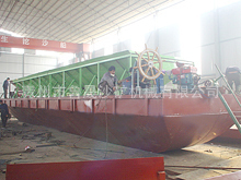 多功能运输船，运沙船、青州鲁晟沙矿机械制造