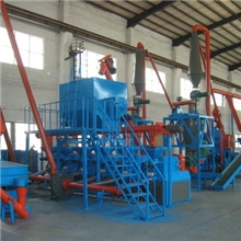 废旧轮胎胶粉生产线运通环保