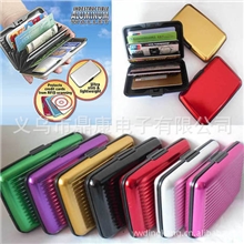 TV产品TV钱夹TV钱包防水防磁金属卡包、铝制卡盒、名片盒