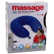 U型按摩枕电动按摩器午休枕颈椎按摩枕颈部按摩器