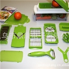 NicerDicerPlus多功能切菜器沙拉机厨房用品12件套合一