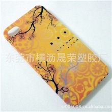 Iphone4/4S手机保护套，磨砂手机套，3D手机套浮雕,手机保护套