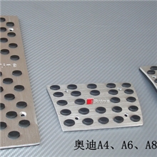 缘品奥迪A4A6A7A8Q5铝合金油门踏板刹车踏板防滑脚踏板
