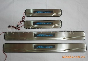 福特嘉年华LED门槛条嘉年华带灯迎宾踏板