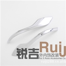 2012款CRV后视镜饰条/12款本田新CRV后视镜盖亮条防擦条改装现货