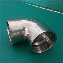 抛光管件不锈钢内牙弯头DN15