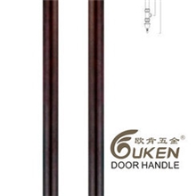 【欧肯五金】欧式豪华酒店大门铝材古典木材大拉手OK-768