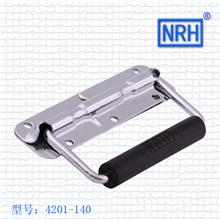 供应纳汇牌箱包拉手4201-140弹簧提手仪器箱拉手