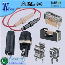 供应PCB式保险丝座|耐高温保险丝底座|阻燃型保险丝外壳