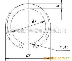 上海厂家直销反孔用弹性挡圈25(图)