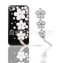 爆款特价供应动感樱花流苏饰品配件手机壳美容diy饰品配件批发