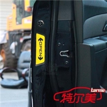 批发特尔美OPEN反光开门警示贴汽车反光贴汽车用品4片