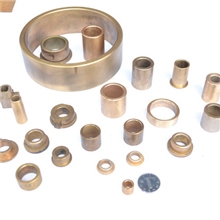 厂家供应粉末冶金青铜铜套自润滑含油轴承
