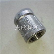 304不锈钢内丝直接管古五金管件浇铸管件