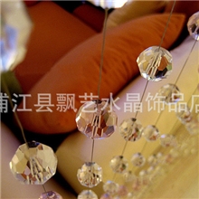 厂家供应水晶门帘、装饰窗帘、装潢专用水晶珠帘批发