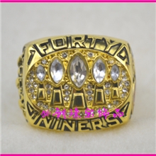 NFL橄榄球1994旧金山49人队冠军戒指现货爆款