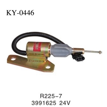 挖机配件原装R225-7挖掘机熄火开关KY-0446挖机熄火开关