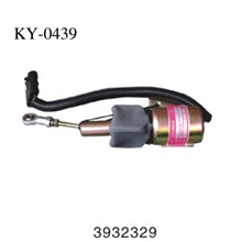 供应3932329挖掘机熄火开关KY-0439电磁阀熄火开关