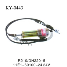 挖机配件原装DH220-5挖掘机熄火开关KY-0443