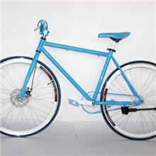 带碟刹死飞自行车自行车厂家自行车批发折叠自行车倒刹车