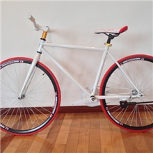 厂家直销死飞自行车倒骑车倒刹车潮人车FixedGear竞轮车