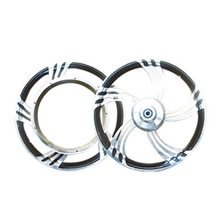 供应幻影轮16/18寸电动车铝轮电瓶车轮圈车圈配件轮毂