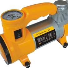 带灯充气泵金属气泵12v汽车打气泵车载充气泵