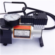 大功率双缸纯金属轮胎打气泵汽车轮胎充气泵多功能车载打气机