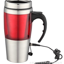 供应车载杯加热杯保温杯汽车开水杯无网杯