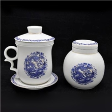 批量供应盛世昌南吉祥天佑六件套茶具陶瓷茶具套组11940