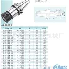 厂家限时大量销售BT40-ER16-100L刀柄