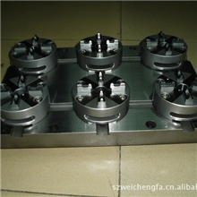 和EROWA通用精密夹具,多型腔CNC锣电极不用校表分中,大大提高效率