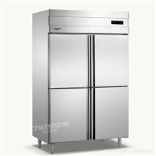 供应深圳宝安制冷设备商用四门冰箱不锈钢厨房柜冷柜