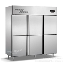 供应六门冷冻柜，不锈钢厨房柜，深圳冷柜，商用冰柜