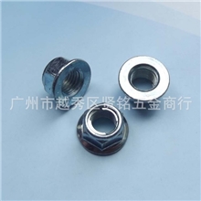 厂价直销GB6187细牙六角法兰面自锁螺母全金属自锁螺母M10