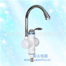 广东电热水龙头厂家电热水龙头批发电热水龙头厨房款大弯下进水