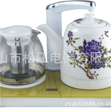 专业供应自动上水陶瓷电热水壶1.0L保温电热水壶