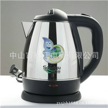 厂家热销低价不锈钢电热水壶1.2L智能不锈钢电热水壶