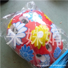 童车轮滑头盔卡通6孔