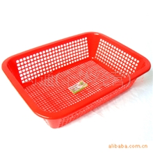 4号方筛塑料方形洗菜篮2元店配货