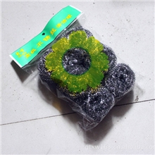 6个装钢丝球袋装钢丝球厨房用品家居用品不生锈钢丝球