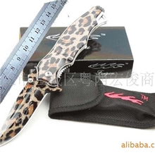 折刀豹纹火鸟A668小刀多功能刀