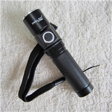 驴友野营徒步小太阳强光电筒小巧三档14500电池LED强光手电筒