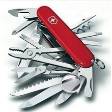 批发17开91mm瑞士军刀多功能不锈钢瑞士军刀礼品瑞士军刀