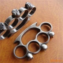 批发拳霸黑版纯钢手扣拳套铁拳头铁四指指虎