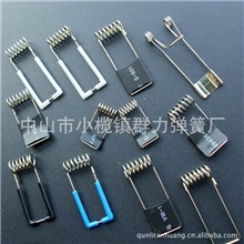群力弹簧厂现货供应多种型号QL003包胶、铁皮、包皮灯具弹簧