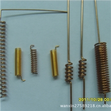 天线弹簧，厂家直销各类线径磷铜弹簧QQ咨询909267975.