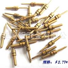东莞五金加工医疗接触针铜针探针测试针电流针空心针