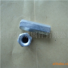 供应生产六角长螺母DIN6334定制六角连接螺母