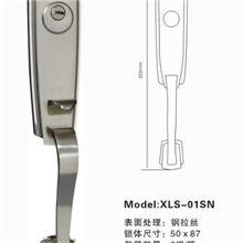 【中山厂家】铝门拉手锁，办公室门锁，木门拉手门锁